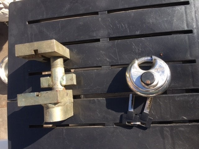 disselslot Mewaho t 250, Ophalen, Gebruikt
