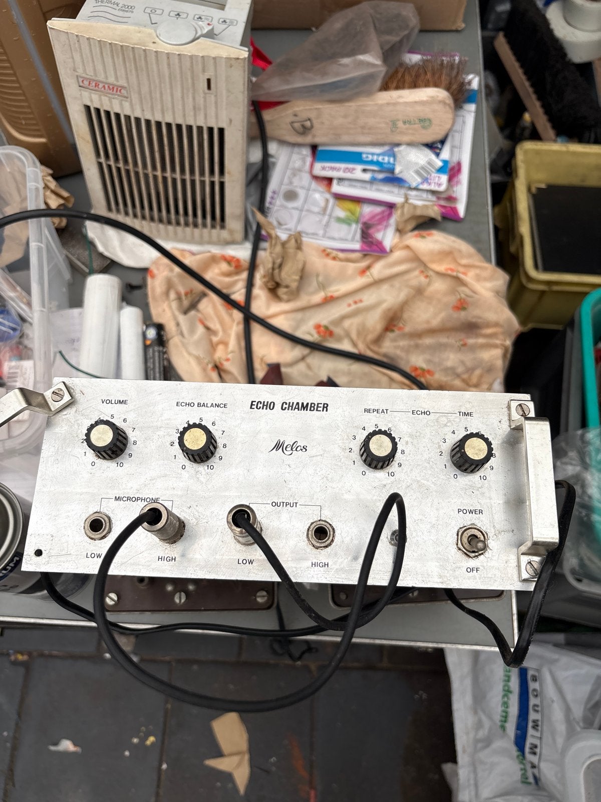 Vintage MeCos Echo Chamber - Echo apparaat, Ophalen of Verzenden, Gebruikt, Delay of Echo