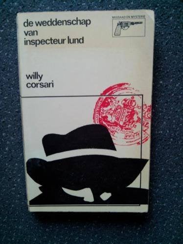 Willy Corsari - De Weddenschap van Inspecteur Lund, Boeken, Ophalen of Verzenden, Gelezen, Willy Corsari