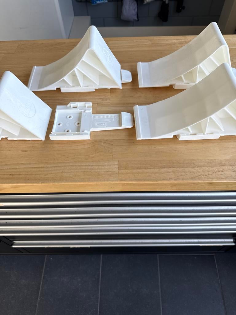 4x Wielkeggen voor aanhanger of trailer, Ophalen of Verzenden, Zo goed als nieuw