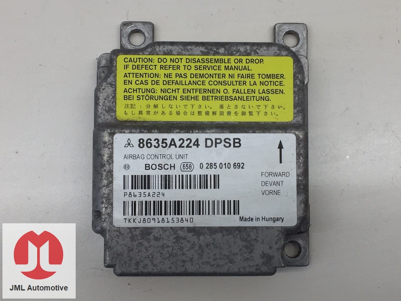 COMPUTER MODULE AIRBAG MITSUBISHI COLT, Gebruikt, -, -, Ophalen of Verzenden