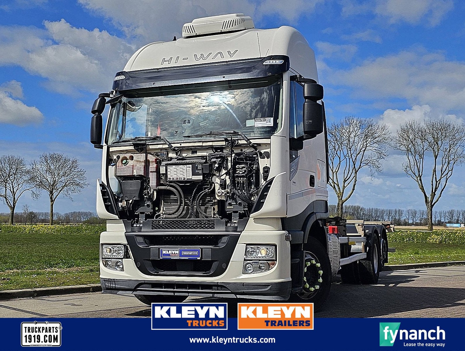 IVECO AS260S42 STRALIS 6x2 intarder alcoa's, Auto's, Vrachtwagens, Automaat, Euro 6, Iveco, Wit