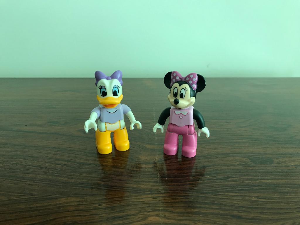 Poppetje Lego Duplo Minnie Mouse / Katrien Duck ( =gereserv), Ophalen of Verzenden, Zo goed als nieuw, Minifiguur, Disney