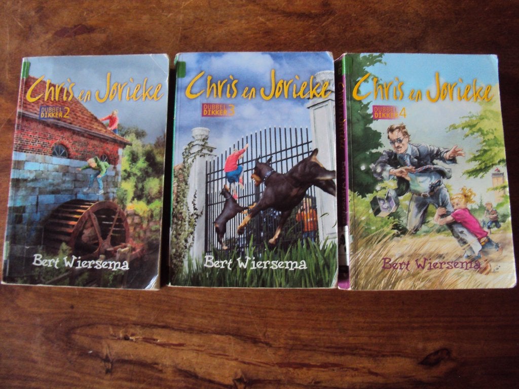 Serie boeken: Chris en Jorieke van Bert Wiersema (set 2), Ophalen of Verzenden, Gelezen, Bert Wiersema, Fictie