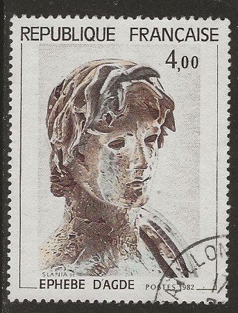 Frankrijk 416, Ephebe van Agde, Verzenden, Gestempeld