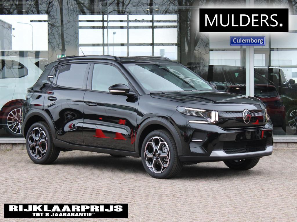 Citroen C3 HYBRID 110 MAX VOORRAAD KORTING, Auto's, Citroën, 600 kg, Euro 6, 1199 cc, Leder en Stof