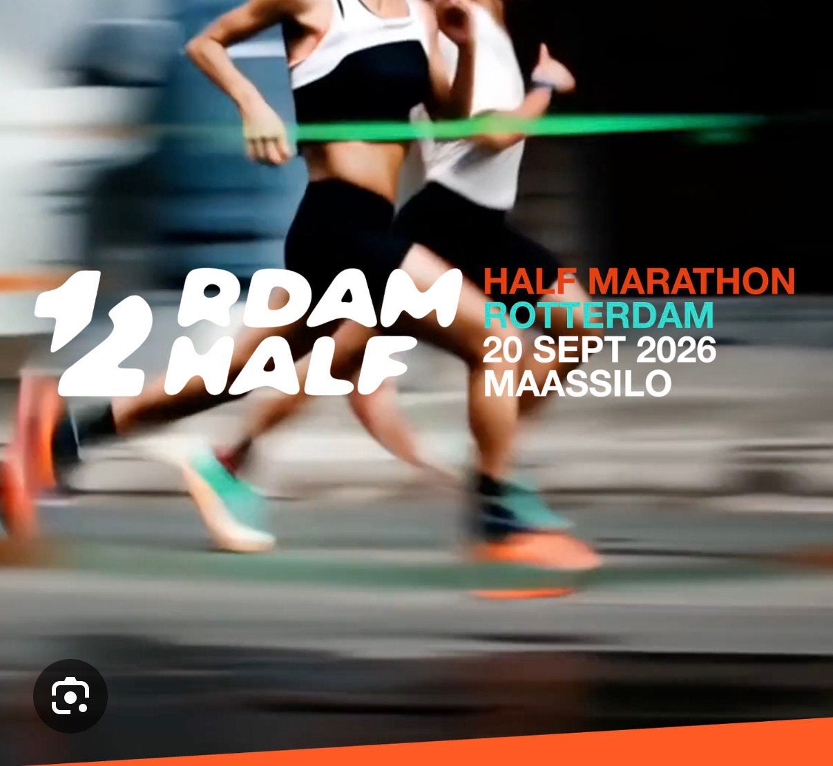 GEZOCHT: startbewijs Rottterdam halve marathon, Eén persoon, Juni