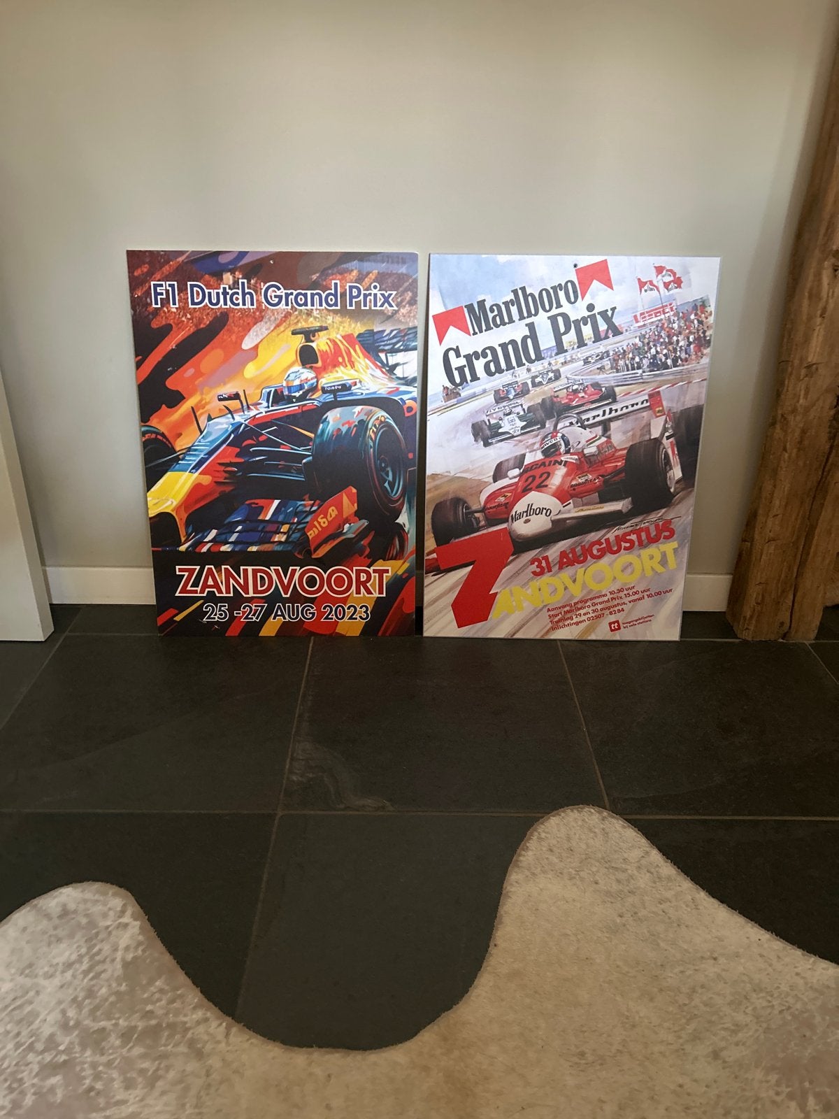 F1 Dutch Grand Prix & Marlboro Grand Prix Posters, Rechthoekig Staand, Ophalen of Verzenden, Zo goed als nieuw, Sport