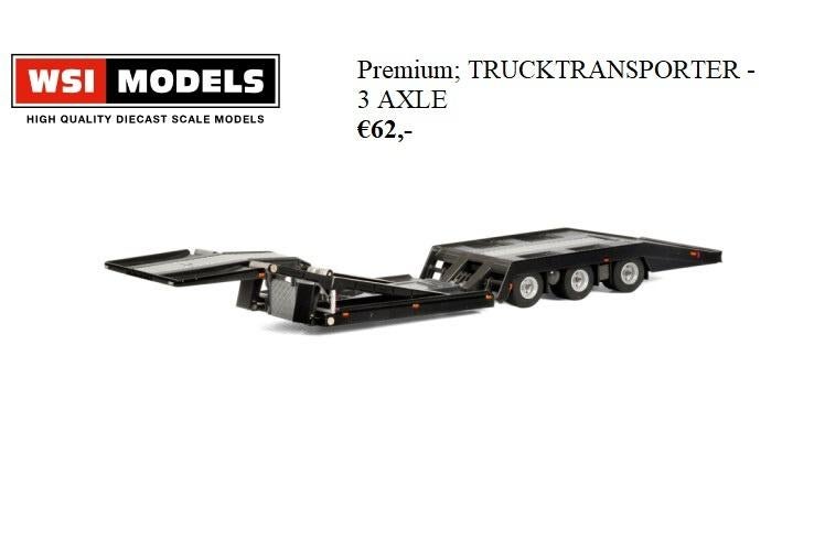 wsi models truck trailer, Verzenden, Nieuw, Bus of Vrachtwagen, Wsi