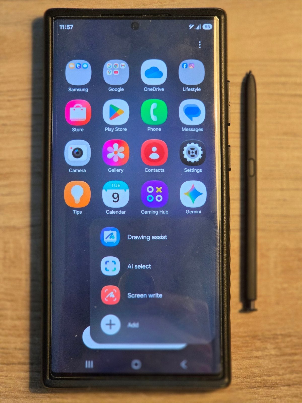 Samsung Galaxy S23 Ultra 256GB Zwart met S Pen, Zwart, Touchscreen, Ophalen of Verzenden, Zo goed als nieuw