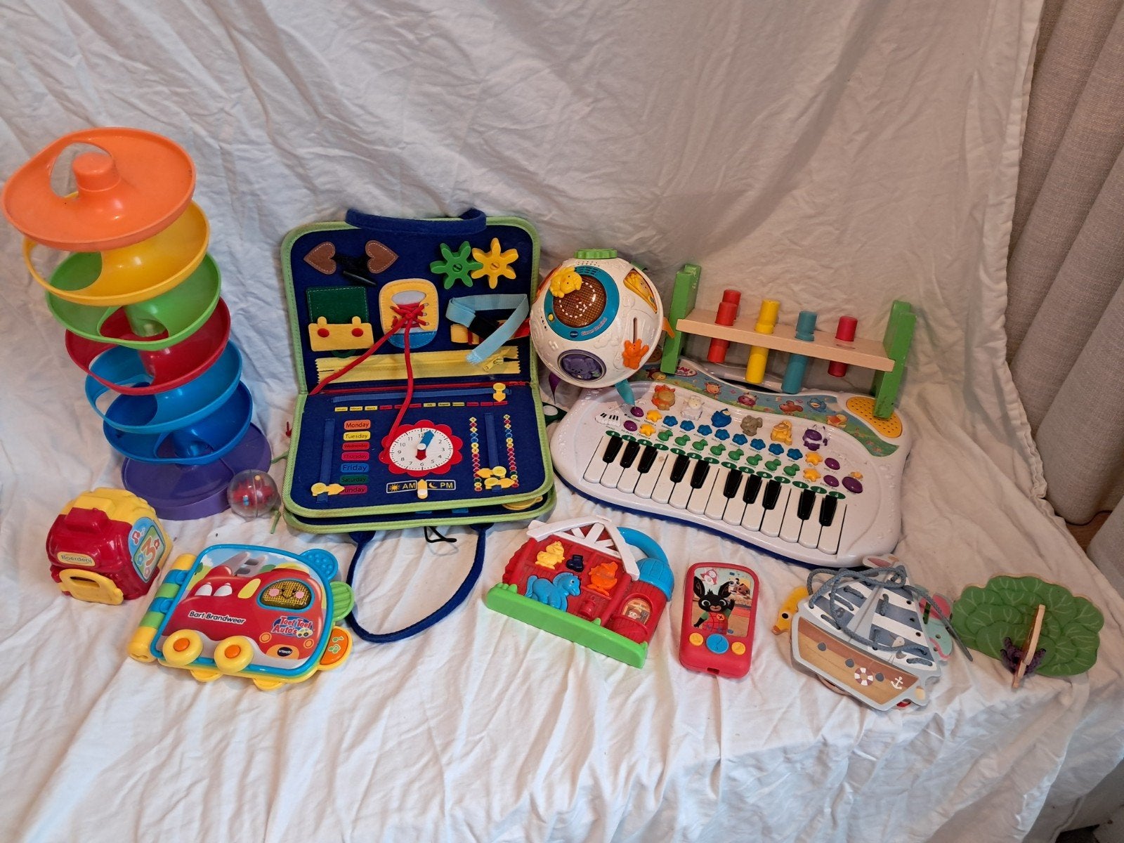 Groot pakket VTech & educatief speelgoed peuter, Ophalen of Verzenden, Gebruikt, Met licht