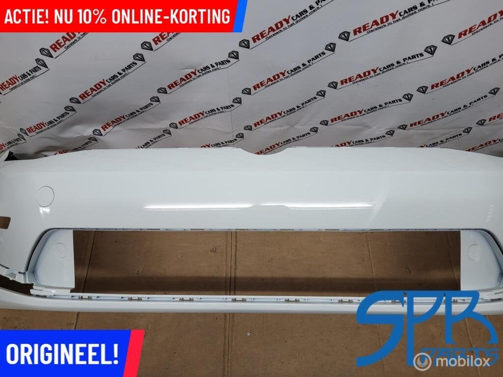 Voorbumper LC9A E-GOLF GOLF 7 FACELIFT 5GE807221C PURE WHITE, Nieuw, Ophalen of Verzenden, Bumper, Volkswagen