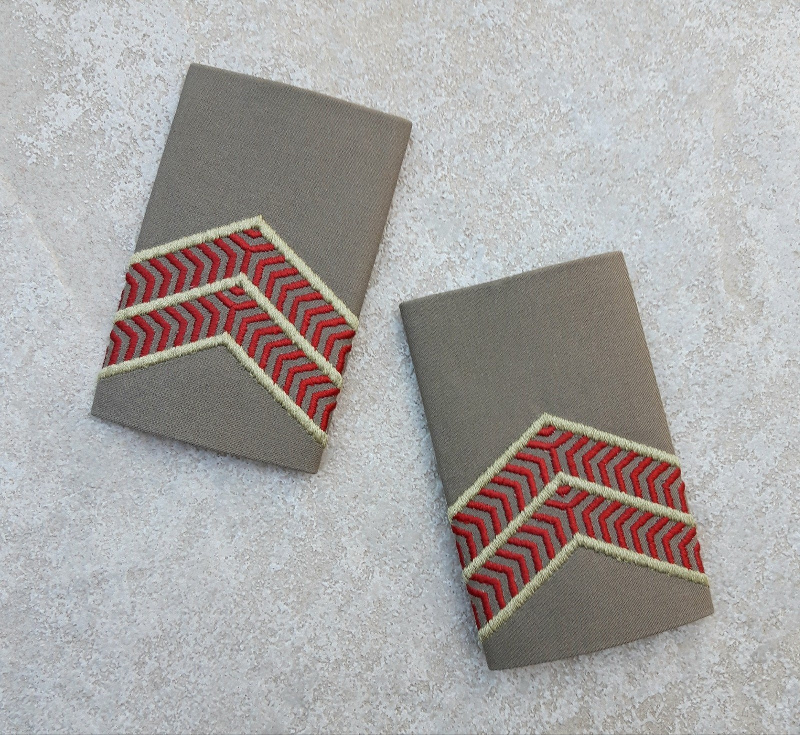 Set rangpassanten regenjas Stratotex, SLD1, Verzenden, Landmacht, Nederland, Embleem of Badge