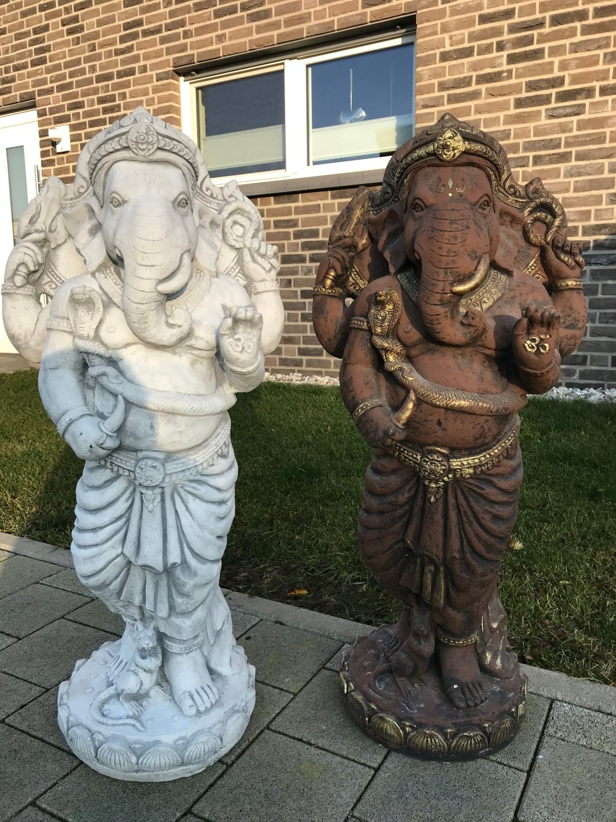 ‼️Ganesha 98cm olifantengod olifant Boeddha tempelbewaker‼️, Tuin en Terras, Ophalen of Verzenden, Nieuw, Beton, Boeddhabeeld