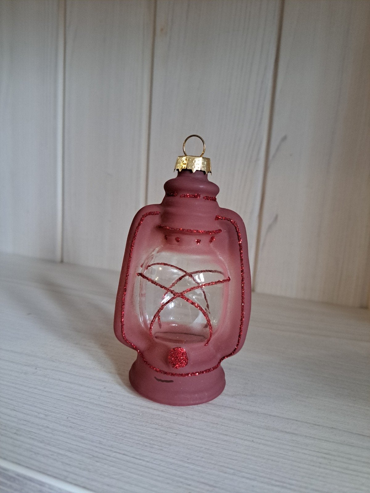 Oude lamp  kerstbal, Ophalen of Verzenden