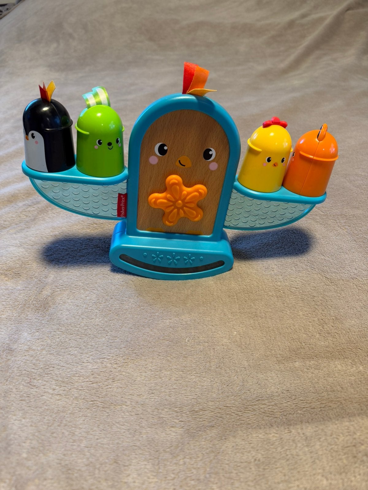 Fisher Price Balanceer vogeltje, Ophalen, Zo goed als nieuw, 6 maanden tot 2 jaar