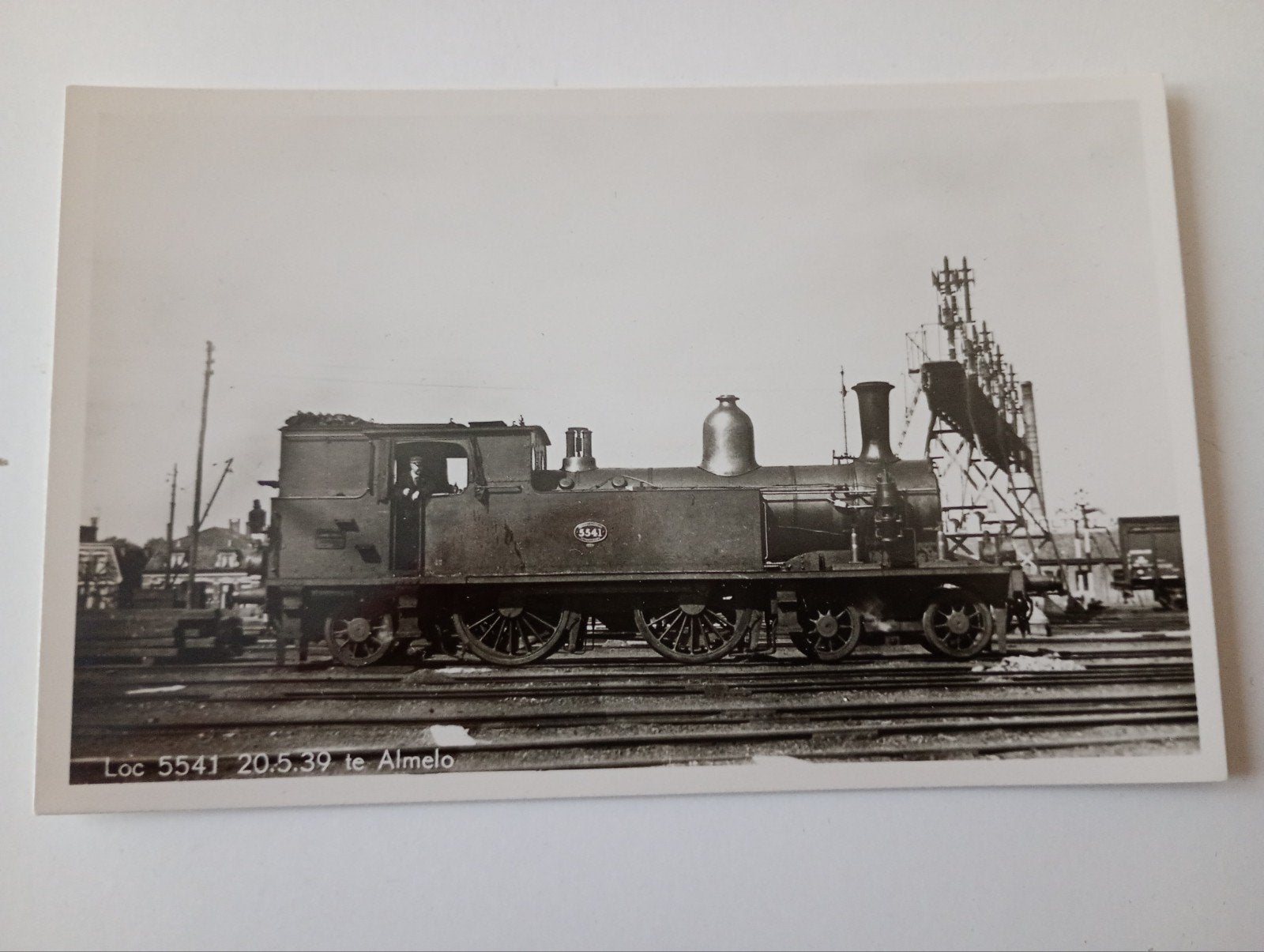 Almelo Spoorwegen Trein Locomotief, Ophalen of Verzenden, Ongelopen, Overijssel