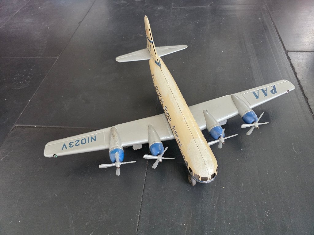 Blikken Pan Am vliegtuig, Ophalen of Verzenden