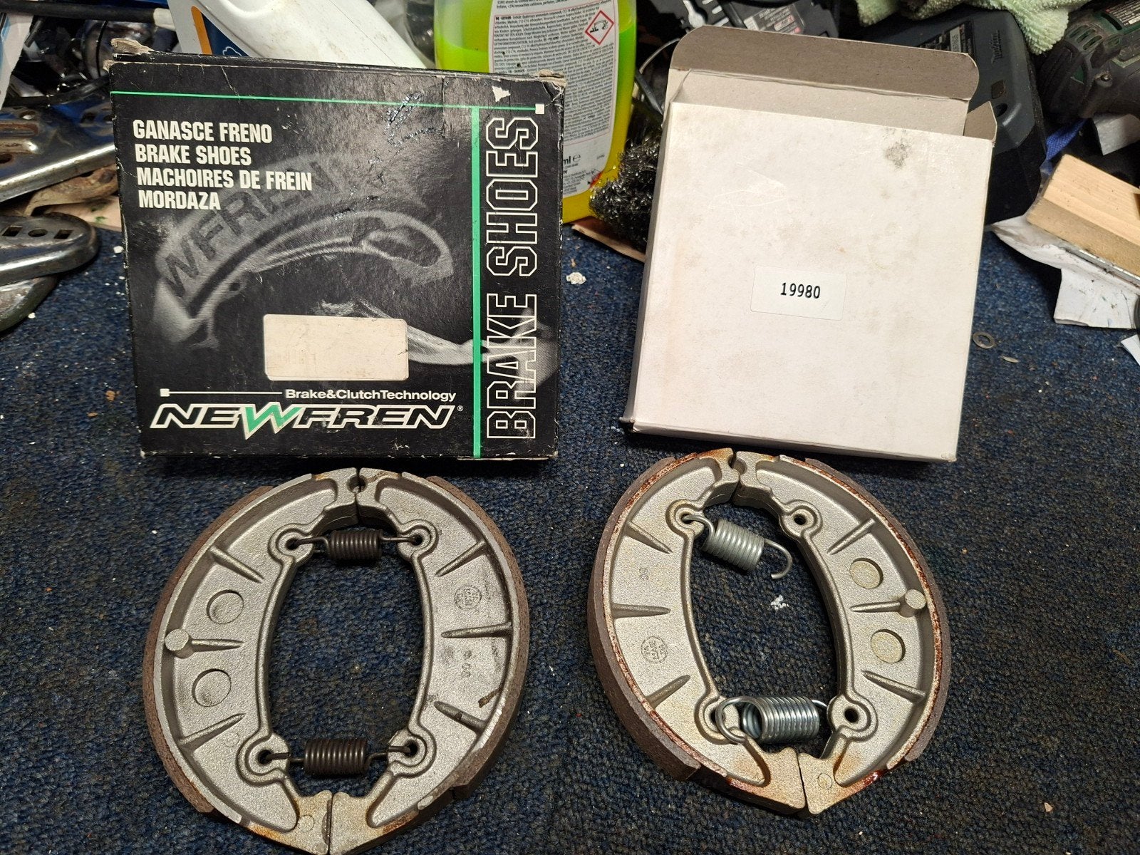zundapp grote naaf remschoenen nieuwe, Ophalen of Verzenden