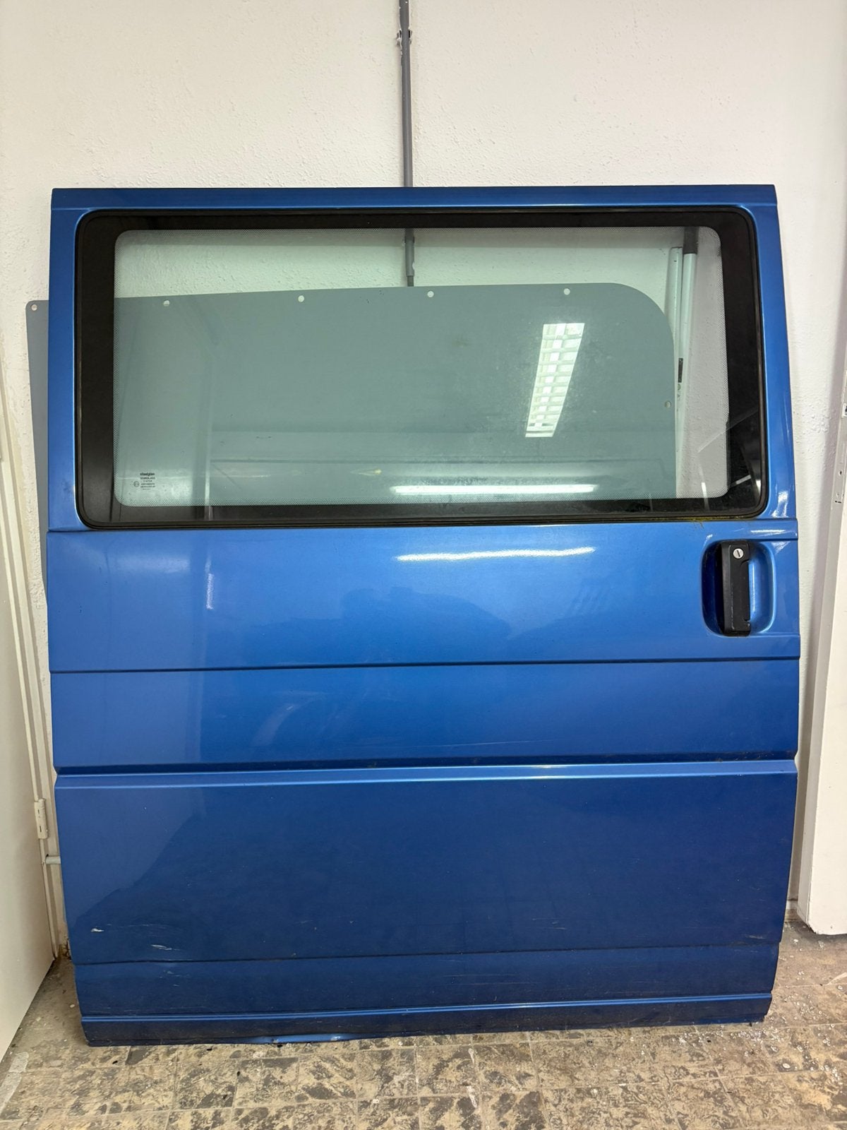 VW T4 TRANSPORTER SCHUIFDEUR RECHTS MET RAAM, Auto-onderdelen, Ophalen, Rechts, Volkswagen, Deur