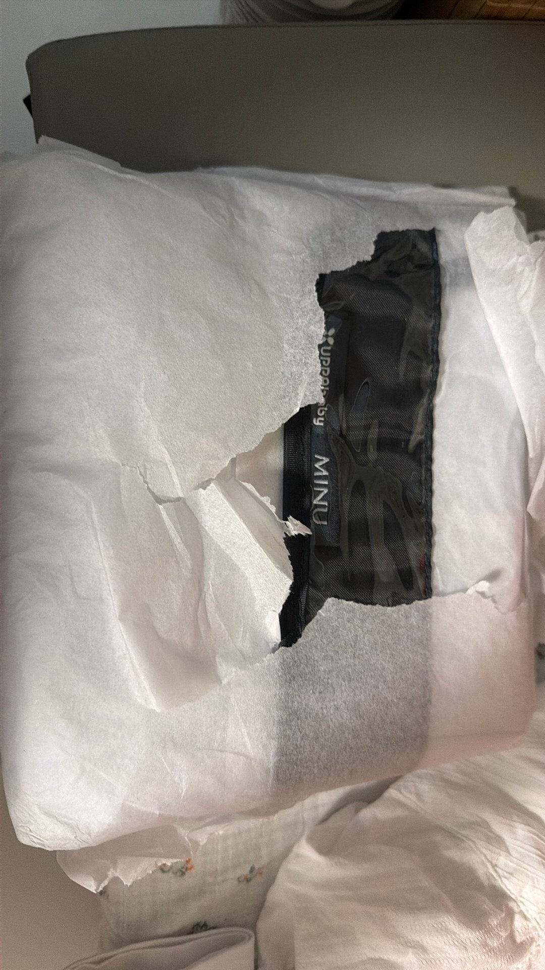 Nieuw Minu Uppababy regenhoes, Kinderen en Baby's, Ophalen, Zo goed als nieuw, Overige merken