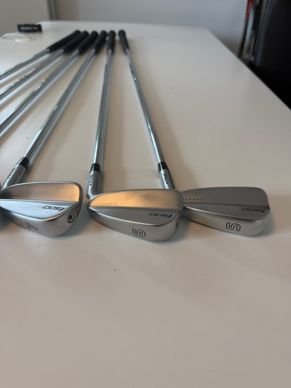 Ping i500 PW-5 - ZGAN - Testen ok! R flex staal, Sport en Fitness, Golf, Ping, -, -, Ophalen of Verzenden