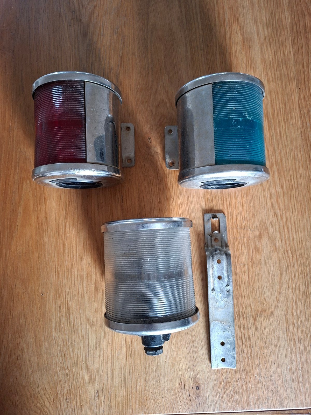 Set van 3 Hella navigatielichten (rood, groen, wit), Ophalen, Gebruikt, Overige typen