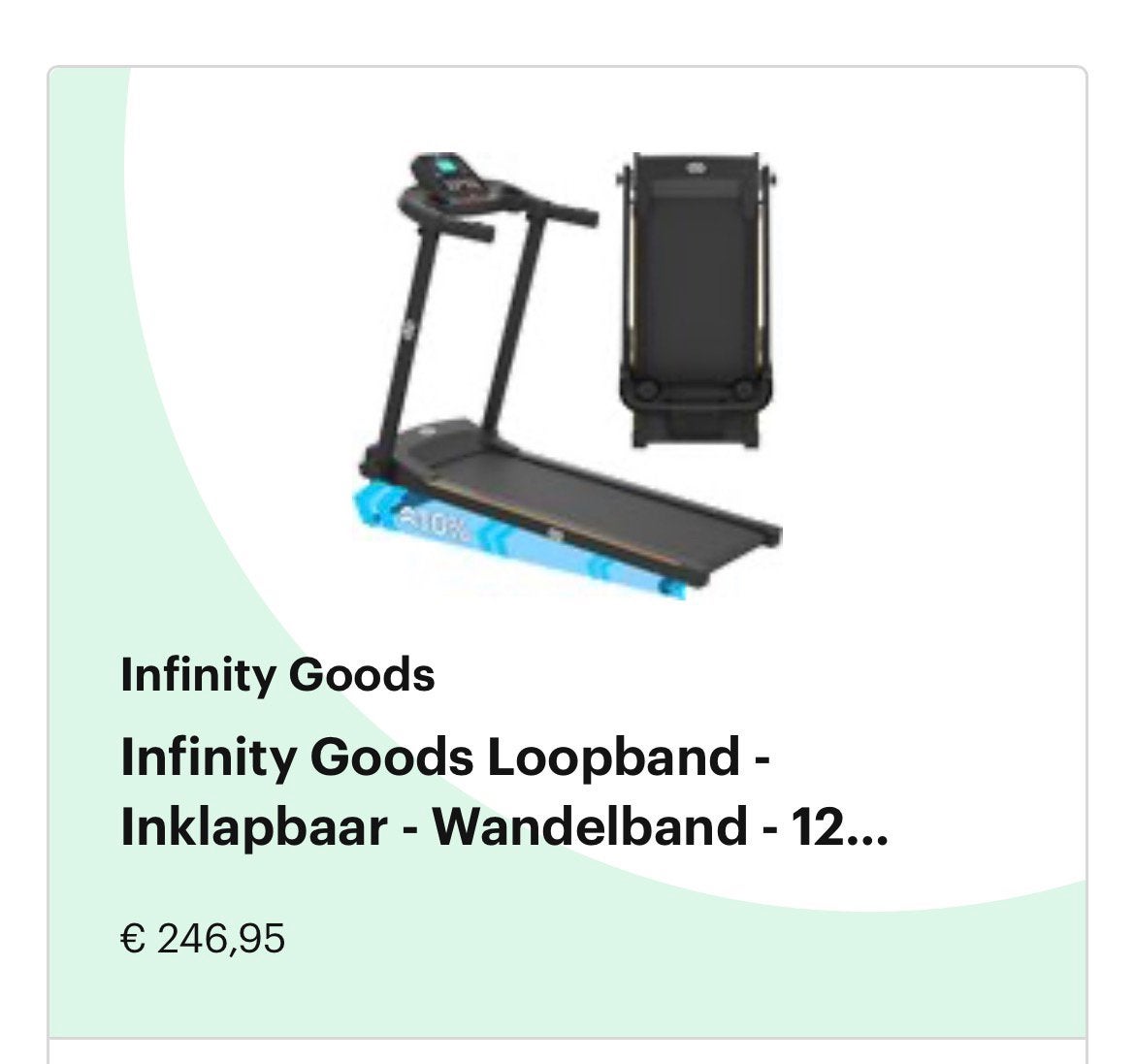 Nieuwe loopband, Ophalen of Verzenden, Nieuw, Loopband