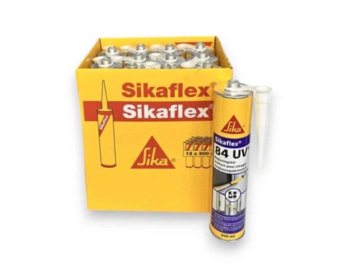 Sikaflex 84 UV Kit - Bruin, Wit, Betongrijs 16x ), Bruin, Nieuw, Ophalen of Verzenden, Verf