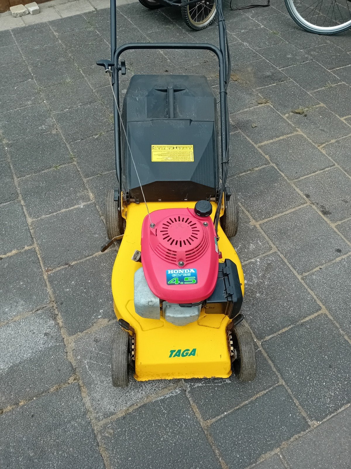 honda grasmaaier, Ophalen