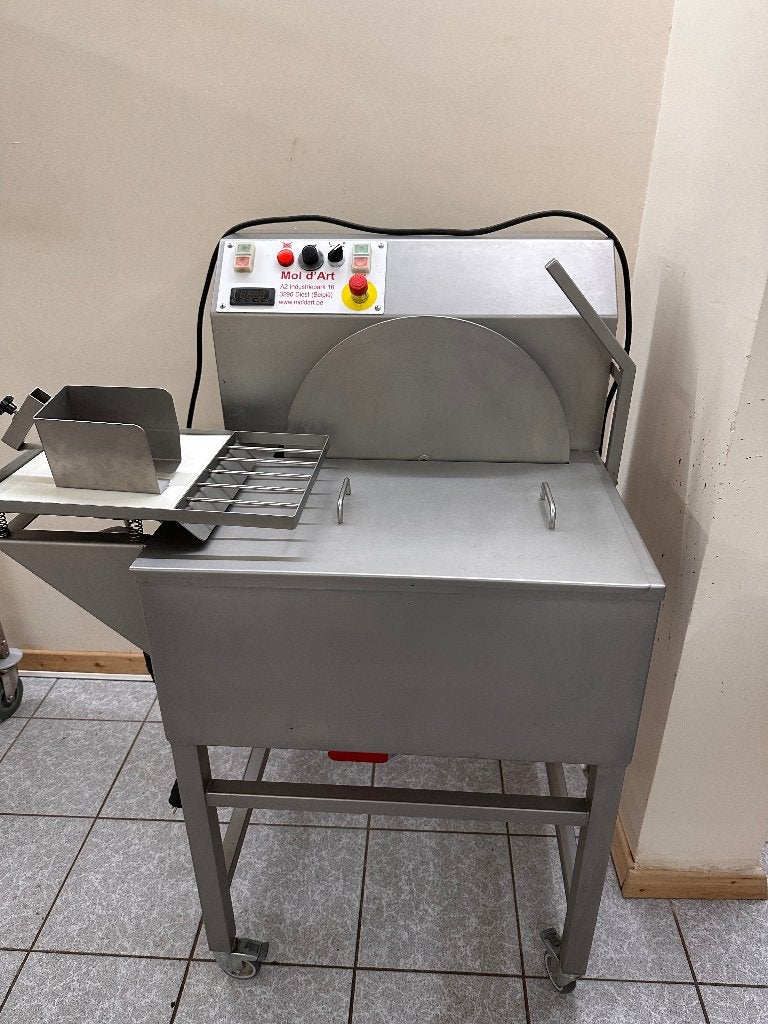 Chocolade wielmachine 50kg Mol D’art, Ophalen, Metaal, Grijs, Overige merken