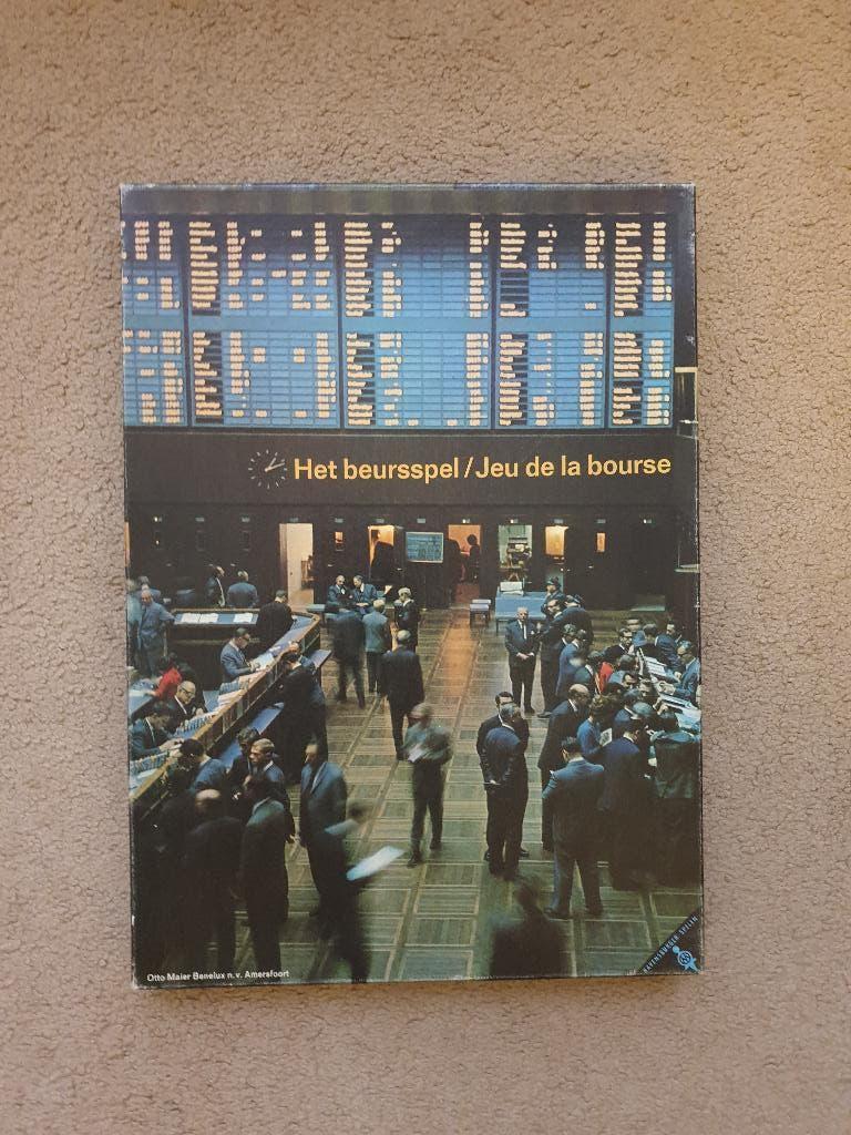 Vintage bordspel : Beursspel / Jeu de la bourse, Hobby en Vrije tijd, Gezelschapsspellen | Bordspellen, Ophalen of Verzenden, Gebruikt