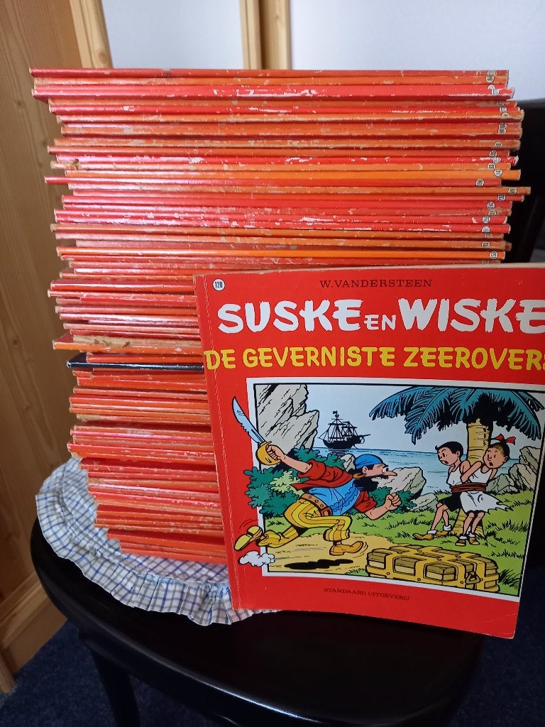 Suske en Wiske stripboeken, Boeken, Meerdere stripboeken, Ophalen, Gelezen