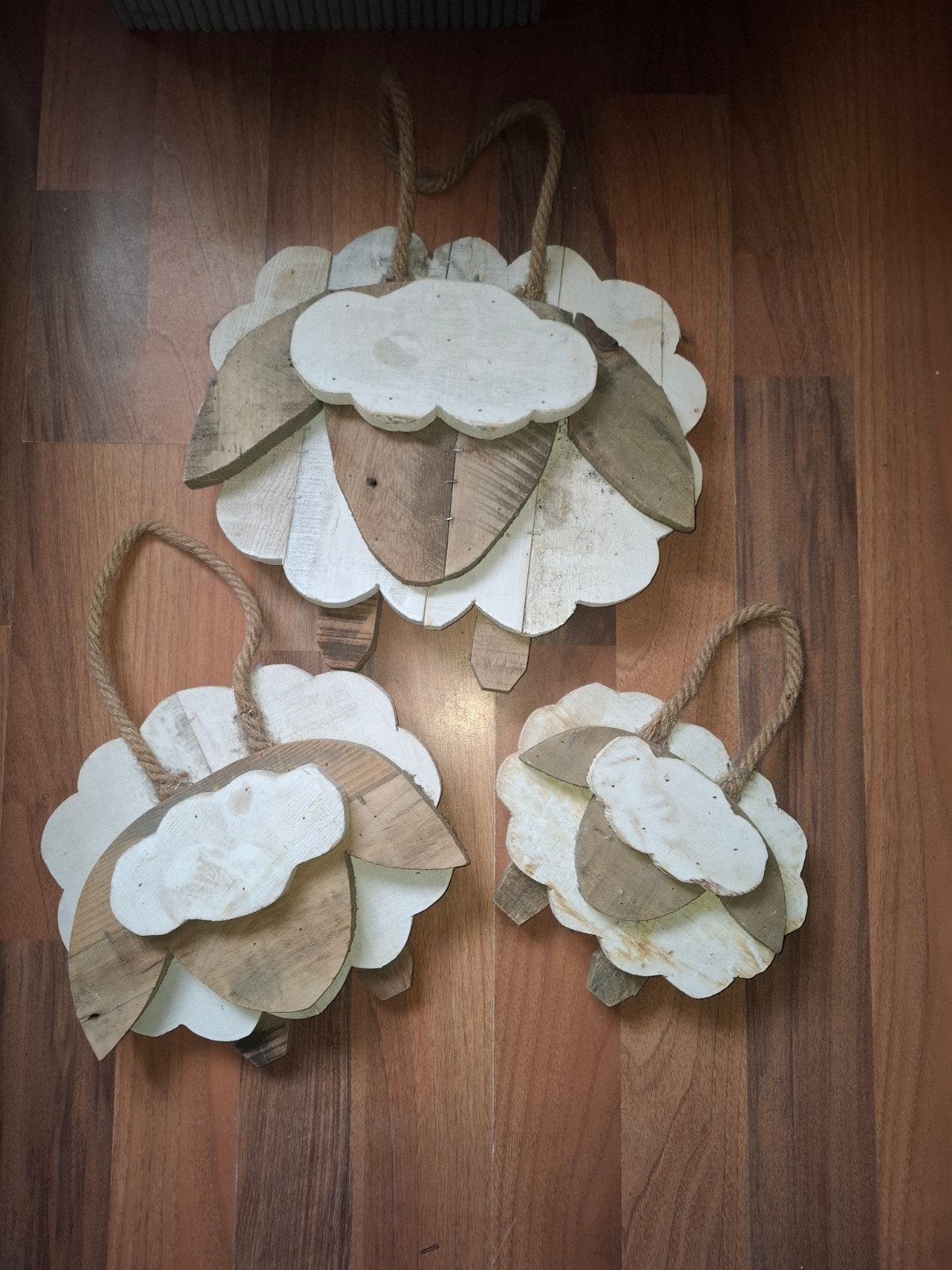Leuke Tesselse schaapjes van stijferhout, Ophalen, Glas of Kopje