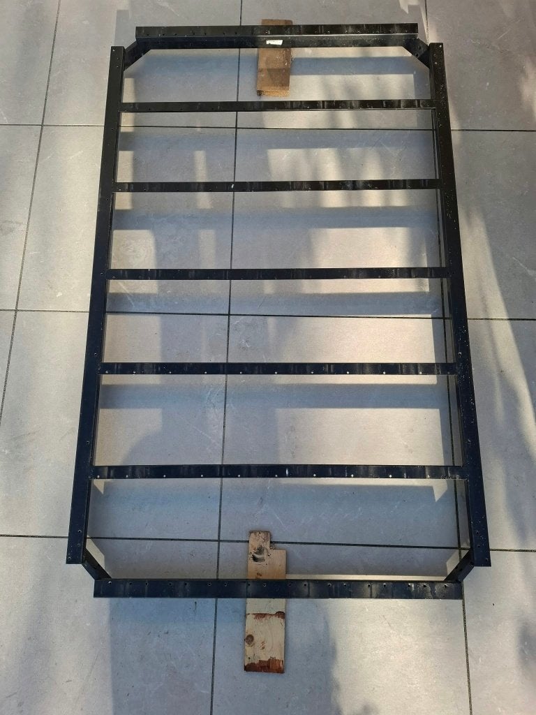IKEA tuintafel 100x60 - gratis, Ophalen, Gebruikt, Rechthoekig, Metaal