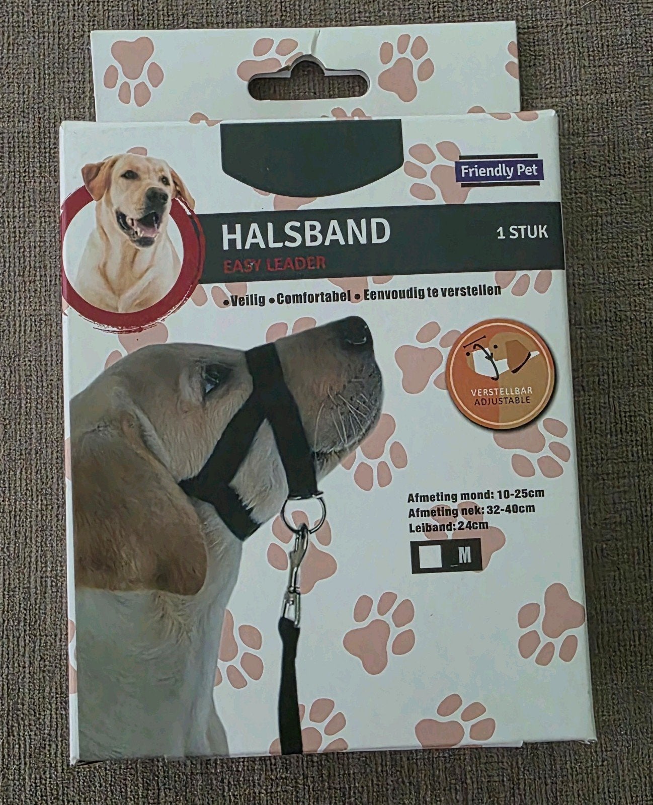 Friendly Pet Easy Leader | Anti-trek Halsband | Maat M, Ophalen of Verzenden, Nieuw, Hondenriem-accessoire