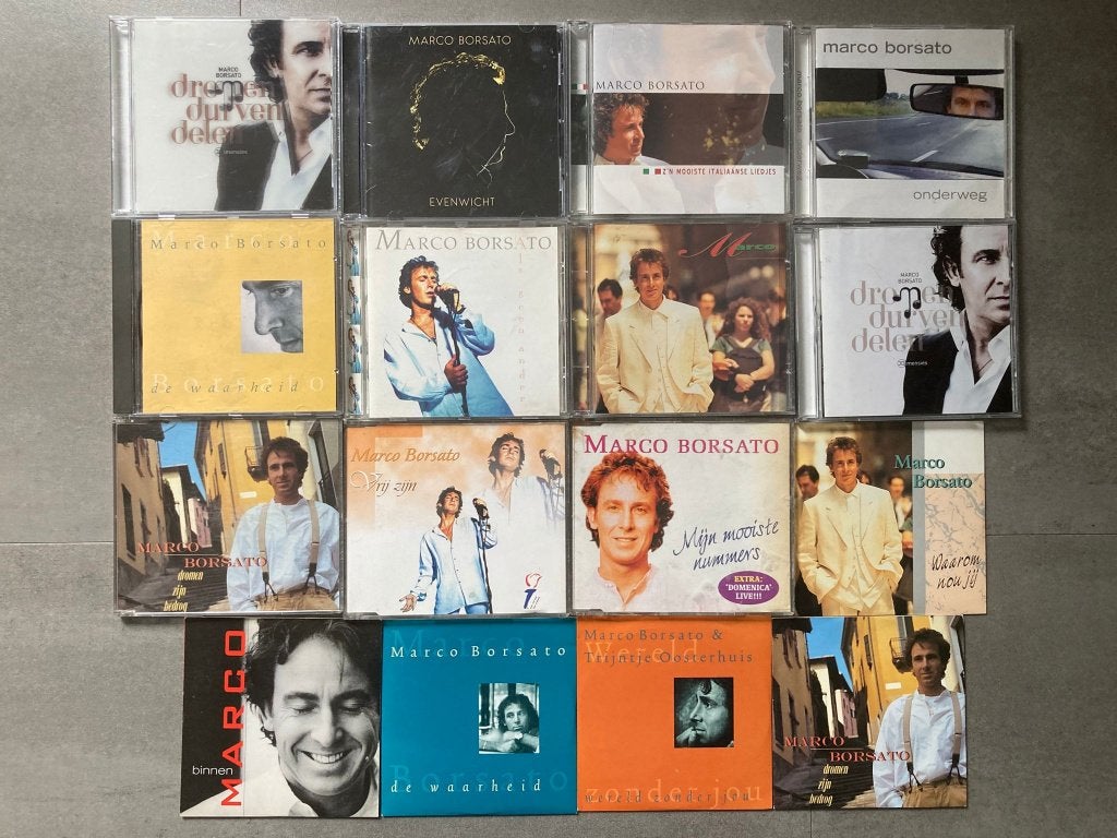 Marco Borsato 10x- Dromen,Marco, De Waarheid, Als Geen Ander, Ophalen of Verzenden, Gebruikt, Pop