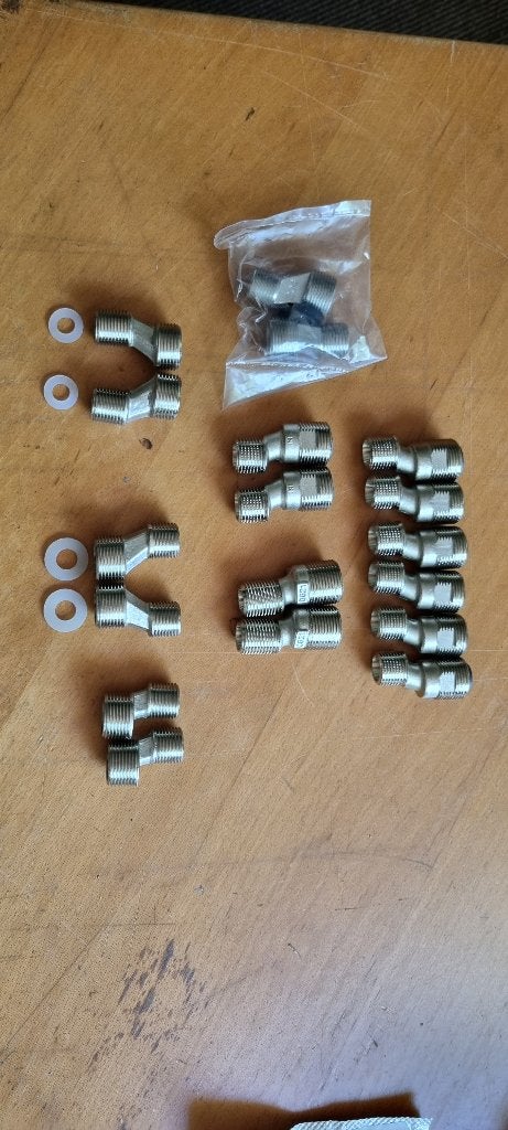 Grohe S koppelingen NIEUW, Ophalen of Verzenden, Nieuw, Chroom, Overige typen