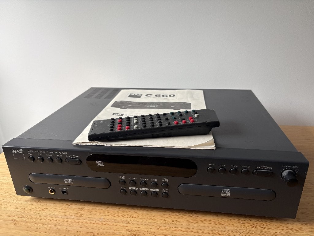NAD C660 CD recorder (vintage hifi), Audio, Tv en Foto, Ophalen, Niet werkend, Overige merken