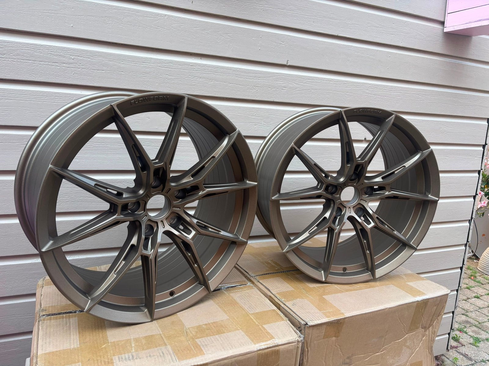 Nieuwe 19 inch breedset velgen 5x120 BMW F30 F31 E60 serie, Velg(en), Nieuw, Personenwagen, Zomerbanden