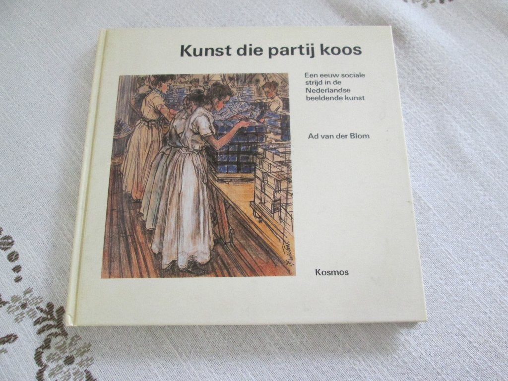 Kunst die partij koos Ad van der Blom, Ophalen of Verzenden, Zo goed als nieuw