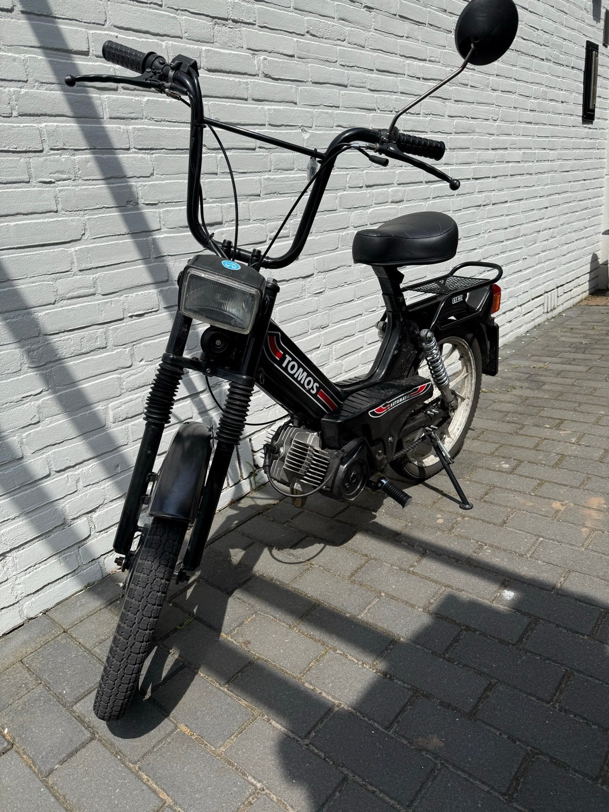 Tomos A35 Snorfiets - Zwart, Inclusief Onderdelen, Ophalen, Gebruikt, Overige modellen, 65 cc