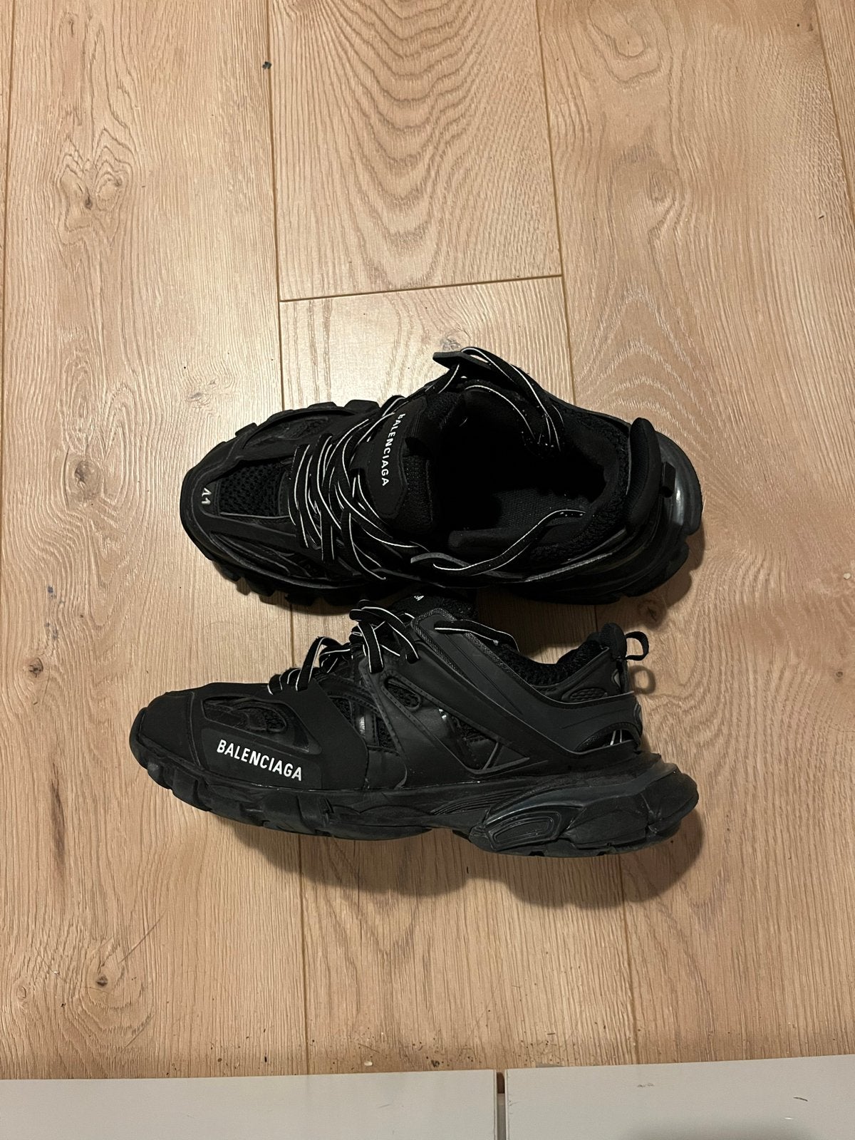 Balenciaga Track Sneakers Zwart Maat 41, Ophalen of Verzenden, Zo goed als nieuw, Zwart, Sneakers of Gympen
