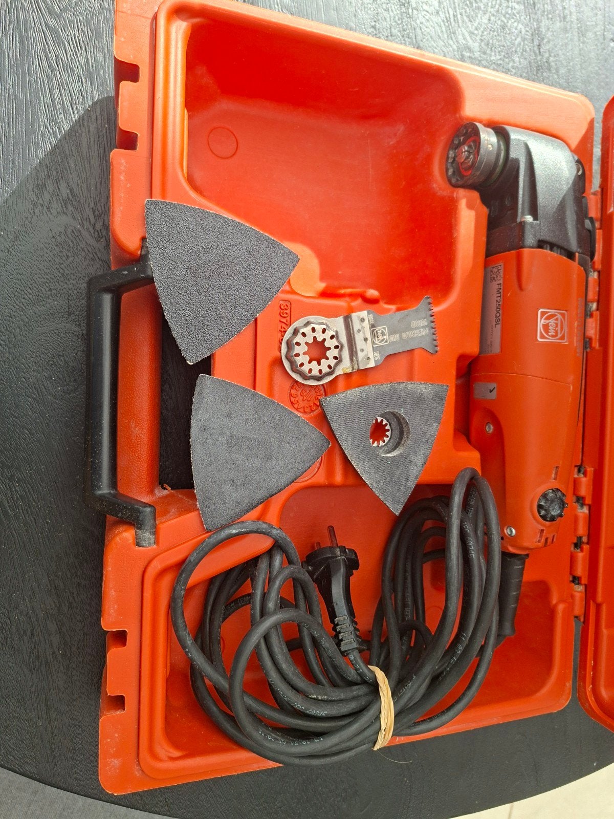 Fein Multitalent FMT250QSL Multitool in koffer, Ophalen of Verzenden, Gebruikt