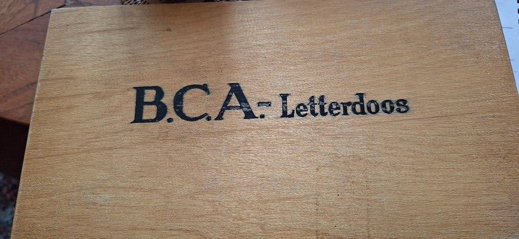 B.C.A. Letterdoos, Antiek en Kunst, Curiosa en Brocante, Ophalen