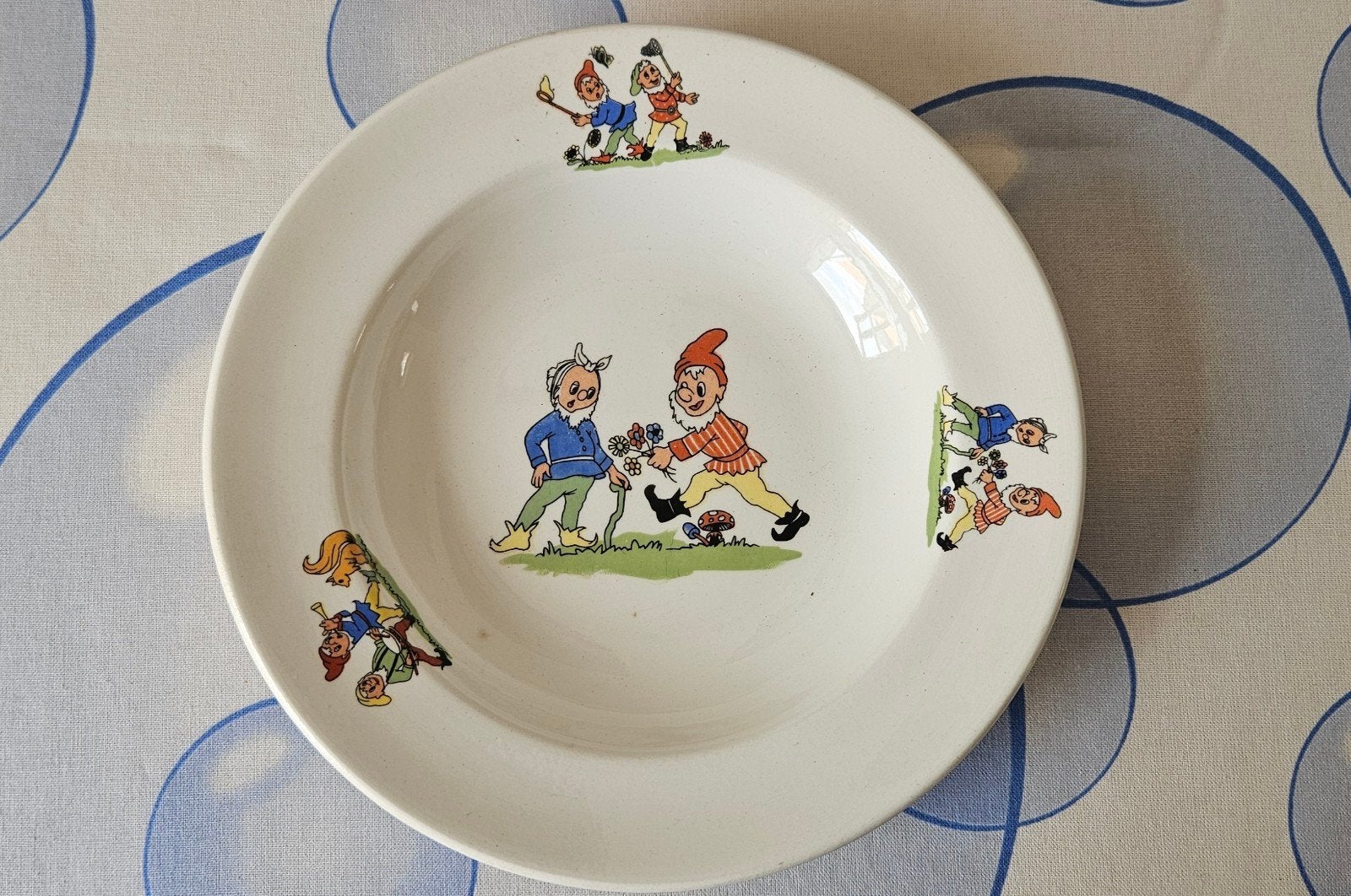 Vintage diep papbordje, Royal Sphinx Maastricht, Ophalen of Verzenden