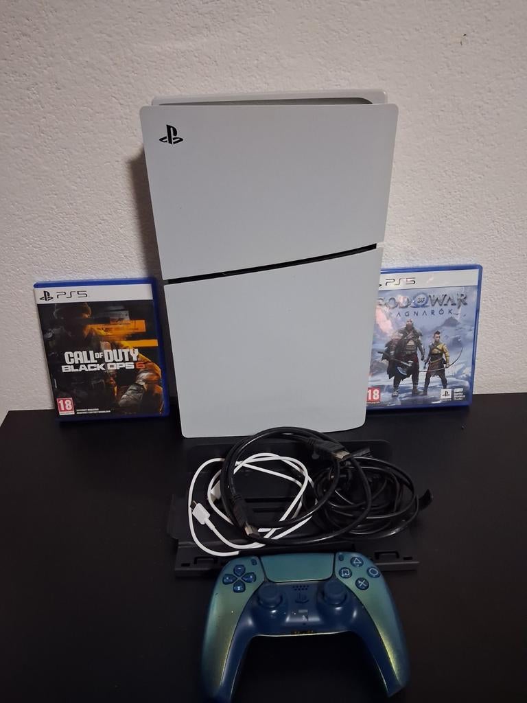 PlayStation 5 Disc Edition met 2 games en controller, Ophalen, Online, Vanaf 18 jaar, Shooter