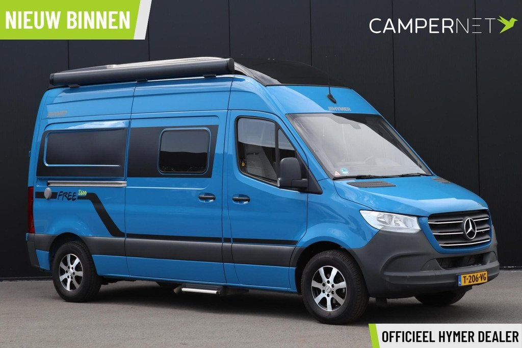 Hymer Free S 600 Blue Evolution 170pk Automaat | Hefdak | 5., Automaat, Buscamper of Camperbus, Bedrijf, Diesel