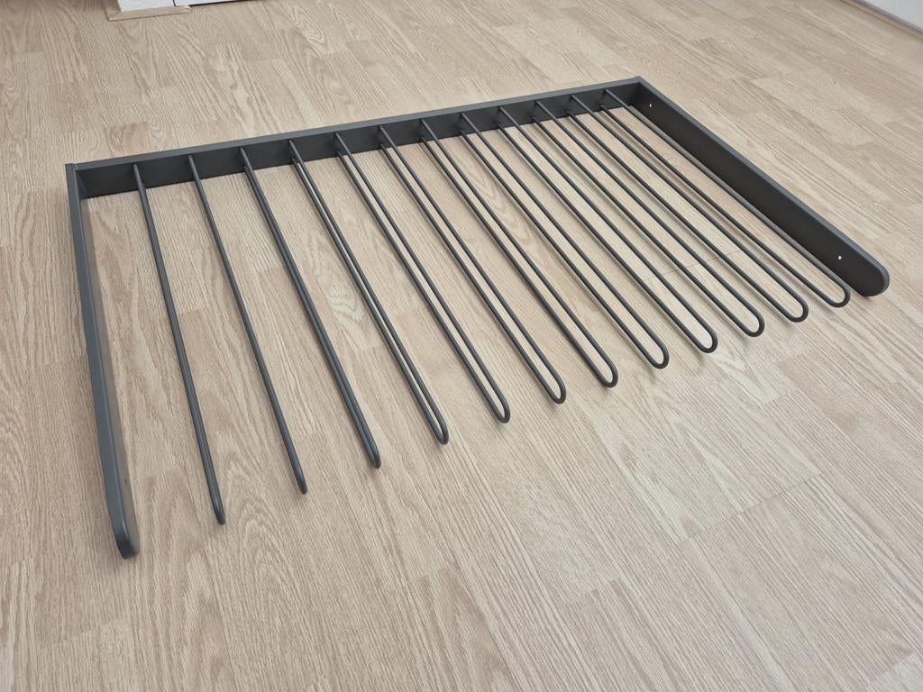 Ikea Komplement Broekhanger grijs - 1m (100 cm), Ophalen, Zo goed als nieuw, 50 tot 100 cm, Minder dan 100 cm