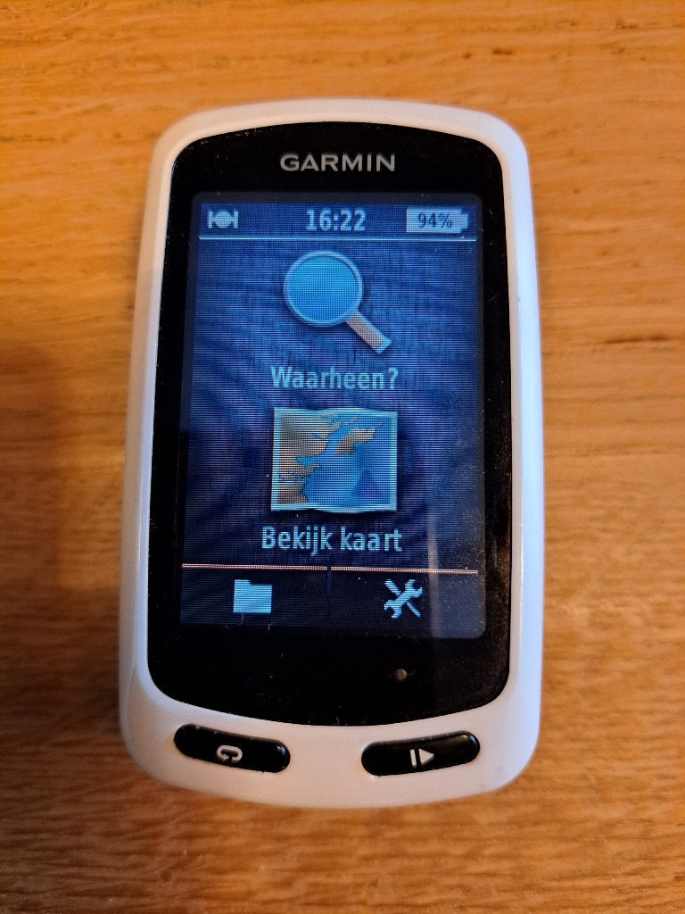 fietscomputer/Navigatie, Ophalen of Verzenden, Draadloos, Gebruikt